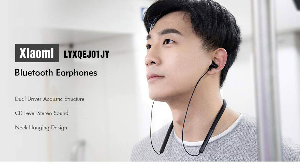 هدفون دورگردنی شیائومی مدل Xiaomi Neckband Wireless LYXQEJ01JY