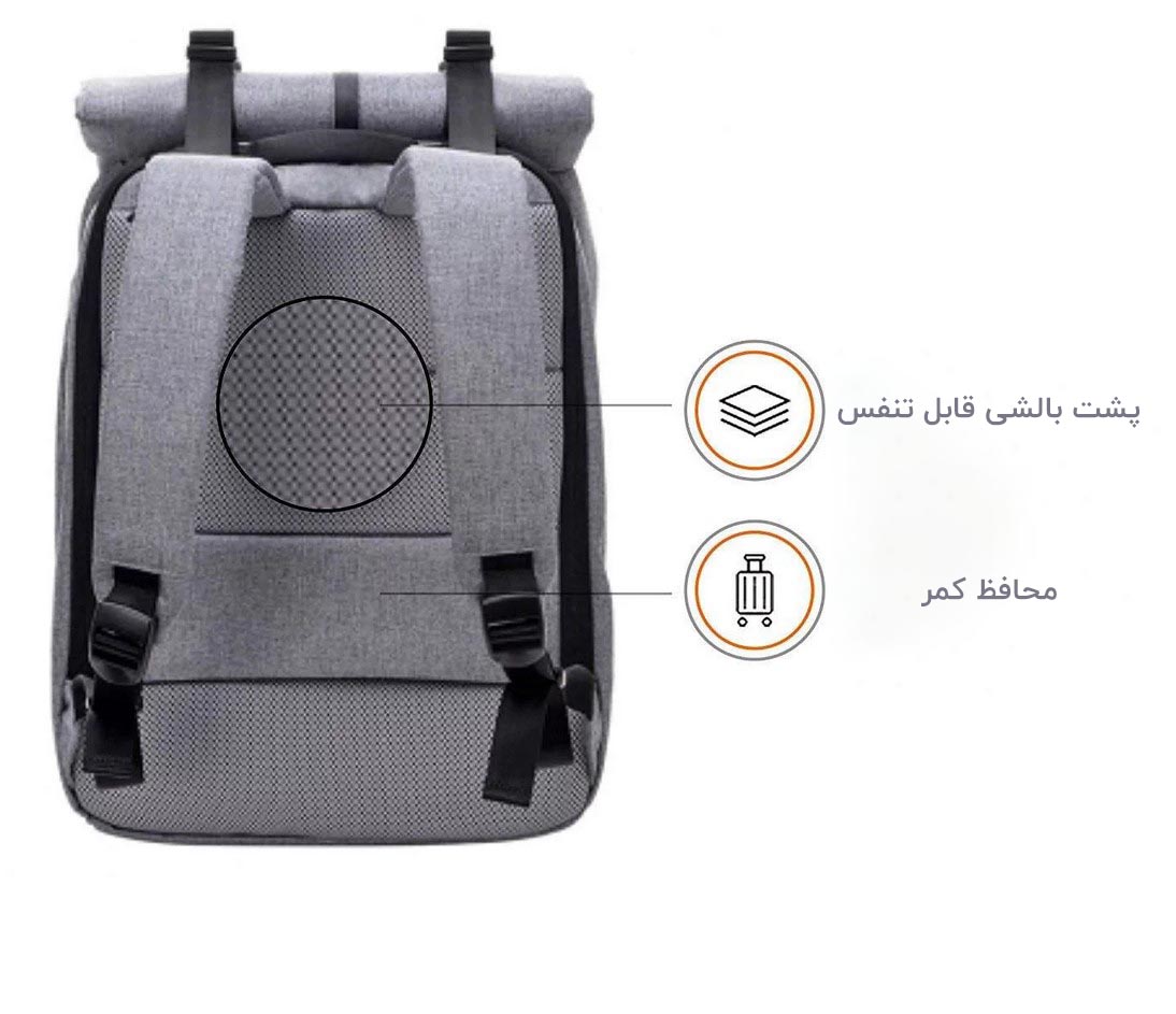 کوله پشتی شیائومی مدل Leisure backpack GoFun 90