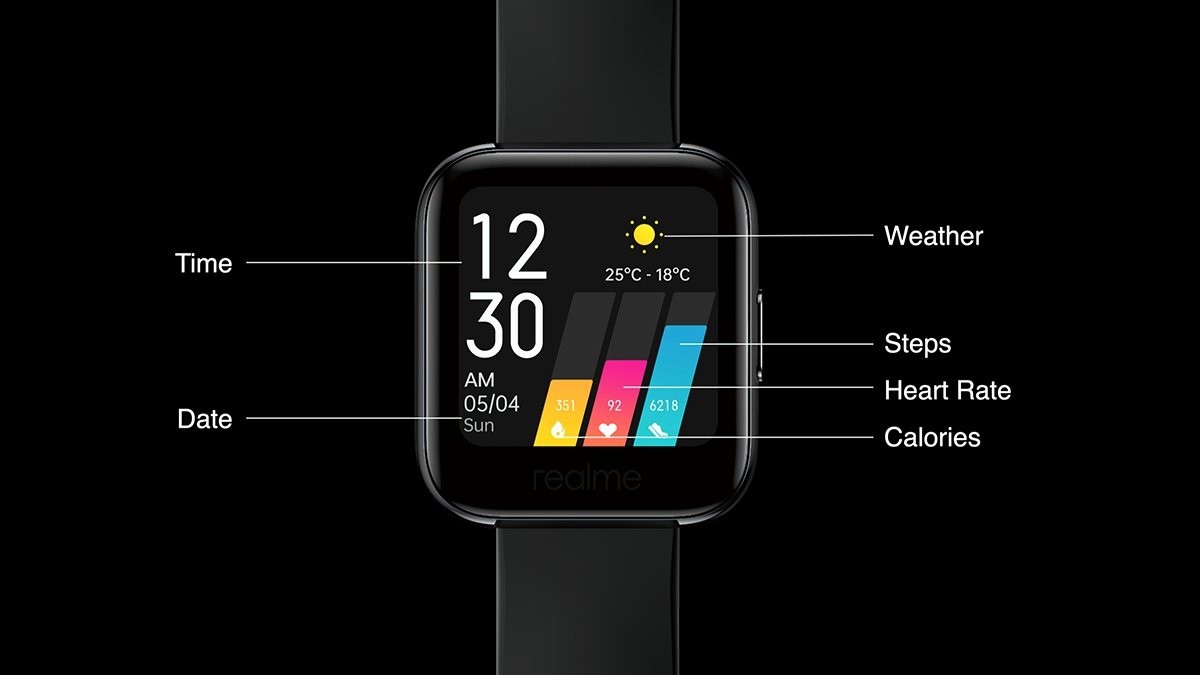 ساعت هوشمند شیائومی مدل Realme Watch (2)