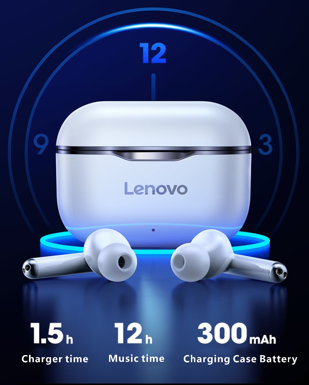 Lenovo Live Pods TWS bluetooth Earbuds