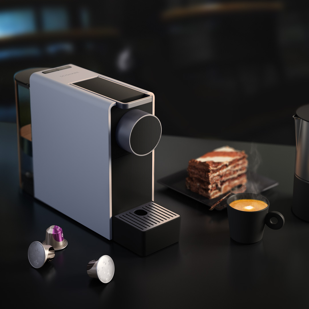 SCISHARE Capsule Coffee Machine Mini