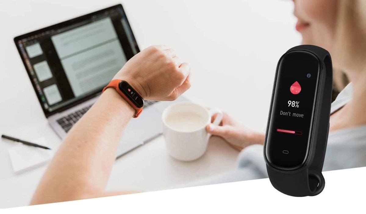 قیمت ، خرید ، بررسی و مشخصات مچ بند هوشمند شیائومی مدل Amazfit Band 5