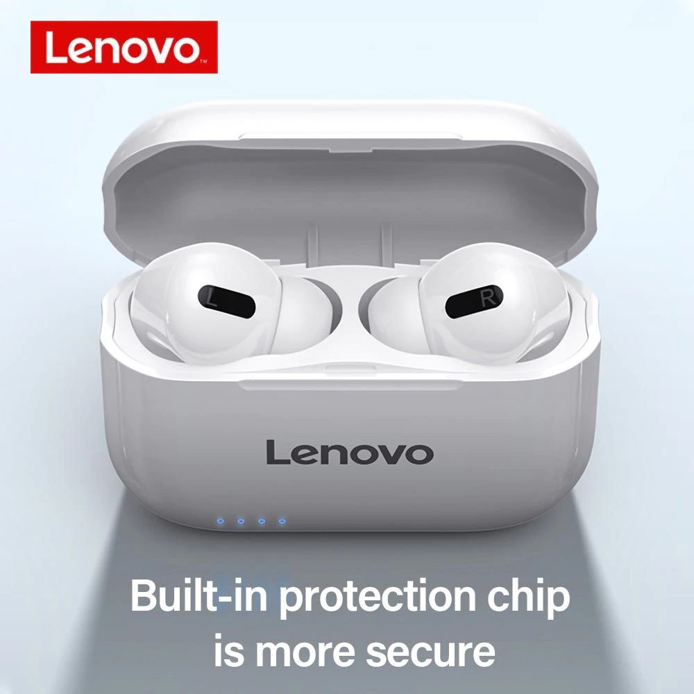 هندزفری بلوتوث لنوو Lenovo Live Pods TWS bluetooth Earbuds LP1S