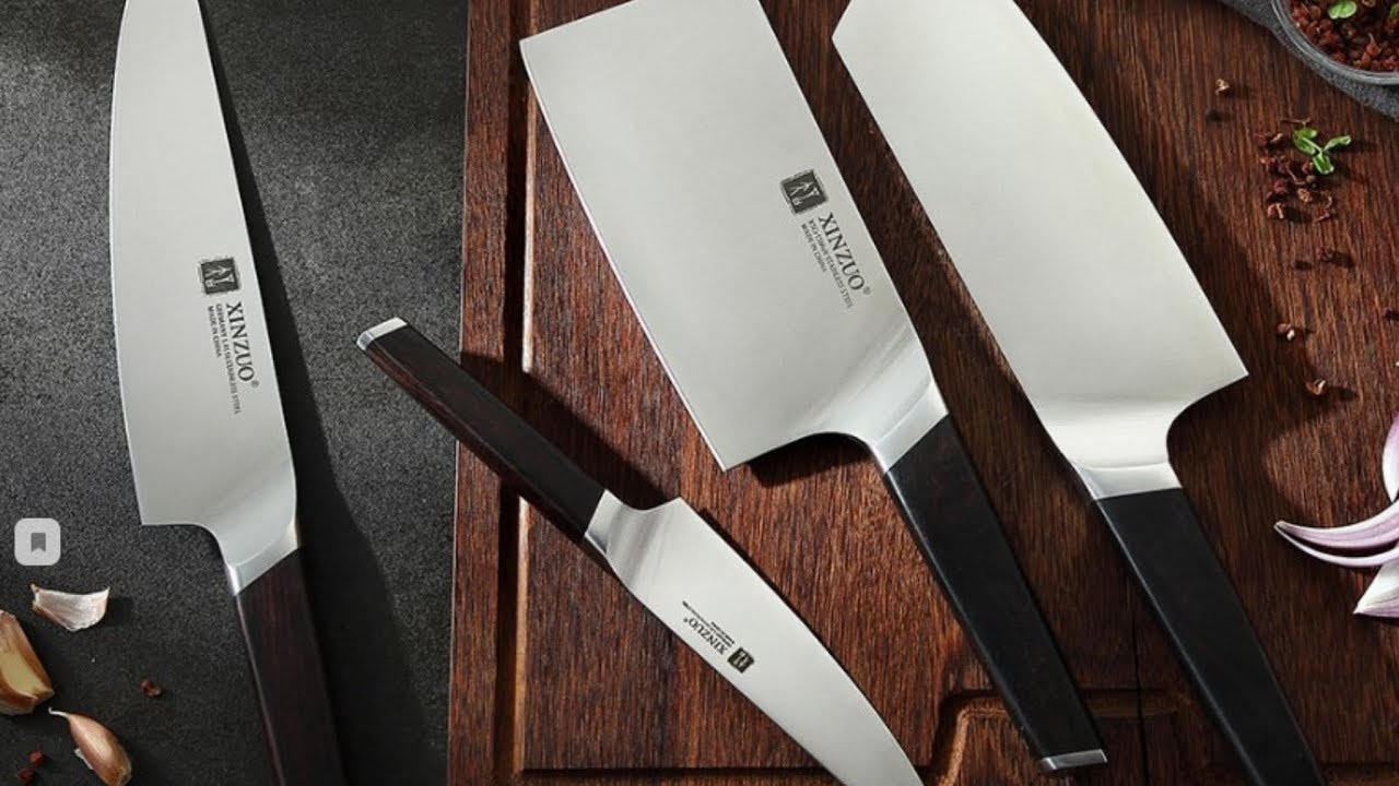 ست چاقو استیل شیائومی HUOHOU Composite Stainless Steel Knife HU0033