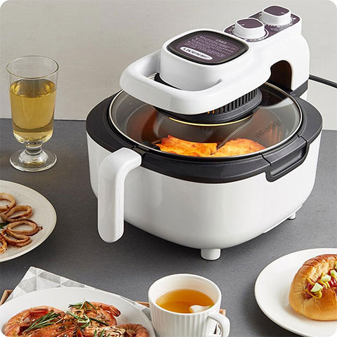 سرخ کن بدون روغن LIVEN KZ-J5000B Air Fryer (6) سرخ کن بدون روغن LIVEN KZ-J5000B Air Fryer