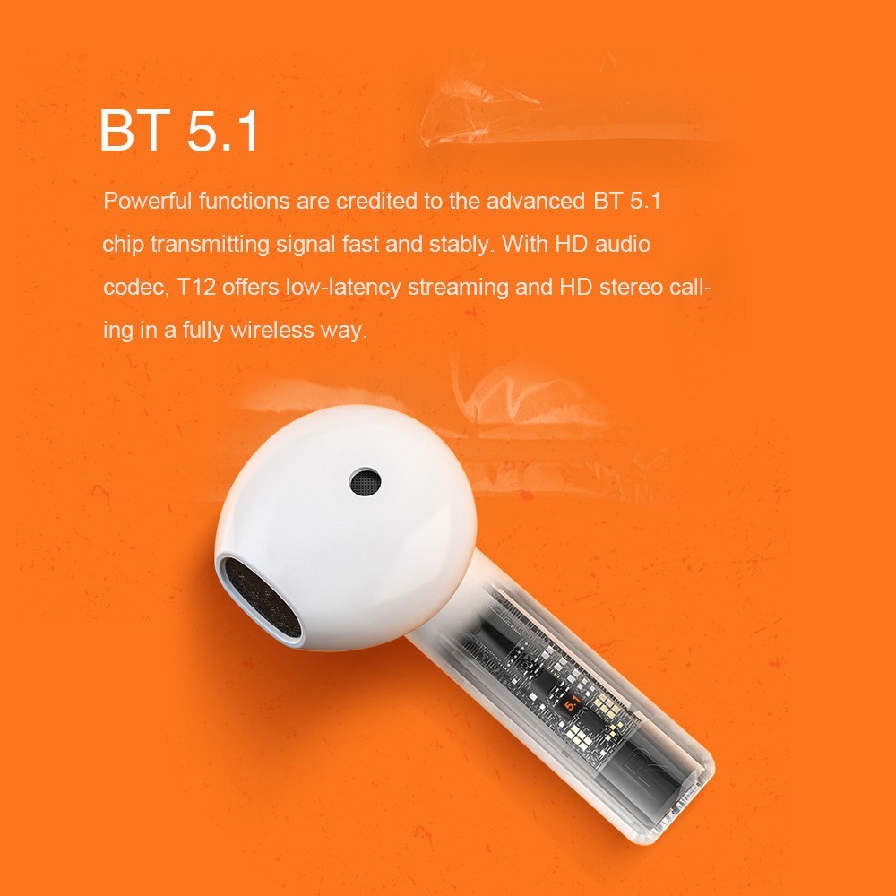 هندزفری بلوتوث کیو سی وای شیائومی مدل QCY T12 Earbuds