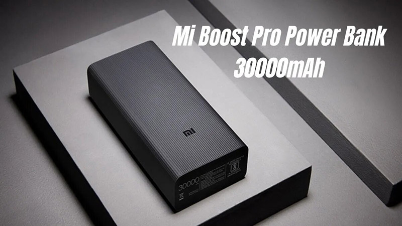Xiaomi Mi Power Bank Boost Pro 30000mAh is now on sale