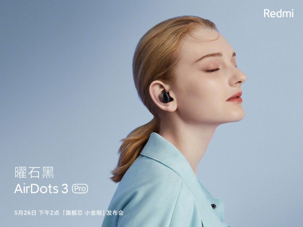 Redmi AirDots 3 Pro launched for 349 Yuan ($55), with Active Noise Cancellation