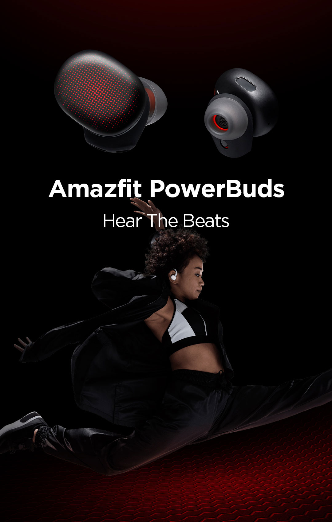 هندزفری بی‌سیم Amazfit PowerBuds True Wireless Earbuds