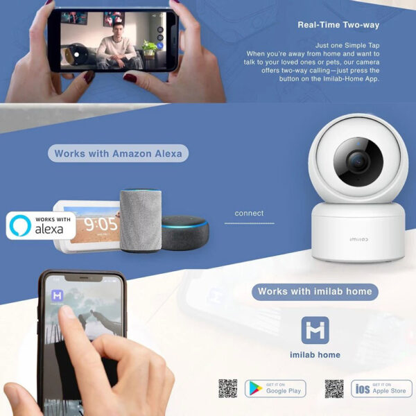 دوربین نظارتی شیائومی IMILAB C20 1080P Smart Home IP Camera