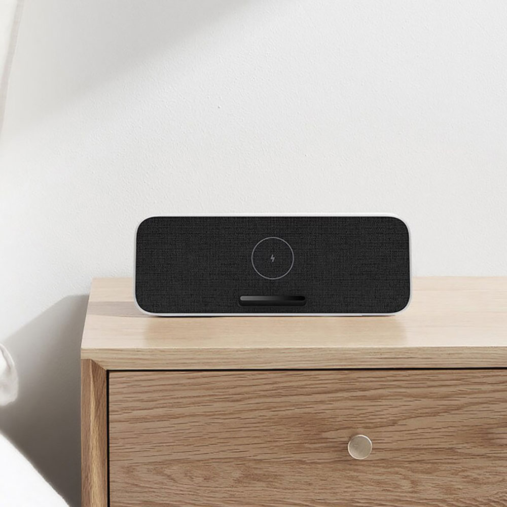 Xiaomi 30W Max Wireless Charging Bluetooth Speaker – XMWXCLYYX01ZM(Xiaomi360) (10) اسپیکر بلوتوث شیائومی مدل Xiaomi 30W Max Wireless Charging Bluetooth Speaker XMWXCLYYX01ZM
