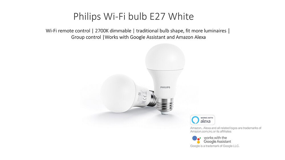لامپ LED هوشمند فیلیپس Xiaomi Philips Zhirui Smart LED E27 Bulb Light