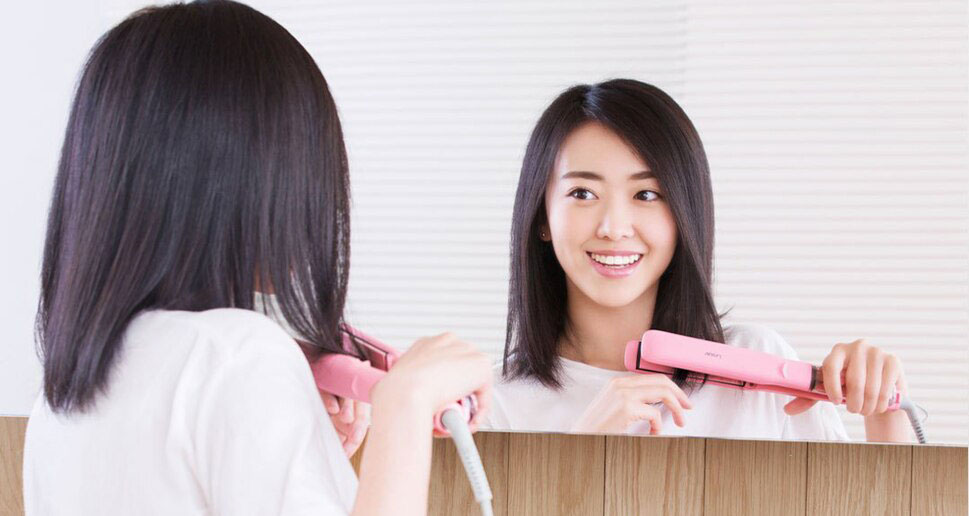 اتو موی حرفه‌ای بخاردار شیائومی مدل Xiaomi Yueli HS-521 Vapor Steam Hair Straightener