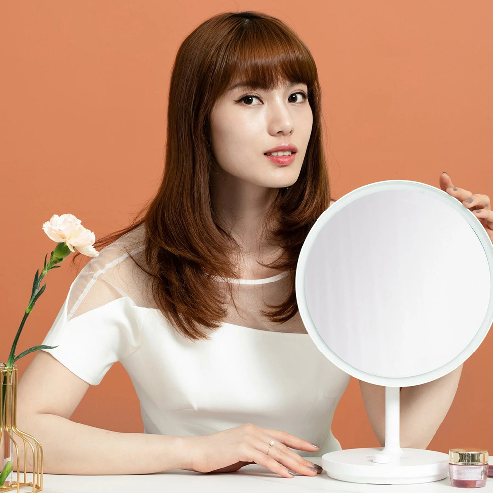 XIAOMI YOUPIN JORDAN & JUDY NV535 LED Makeup Mirror – xiaomi360 (4) آینه آرایش و رینگ لایت شیائومی JORDAN & JUDY NV535 LED