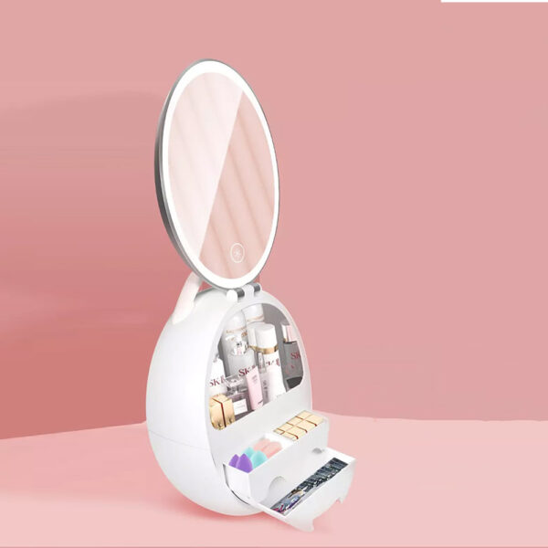 کیف و آینه آرایش شیائومی Mini Makeup Mirror Box