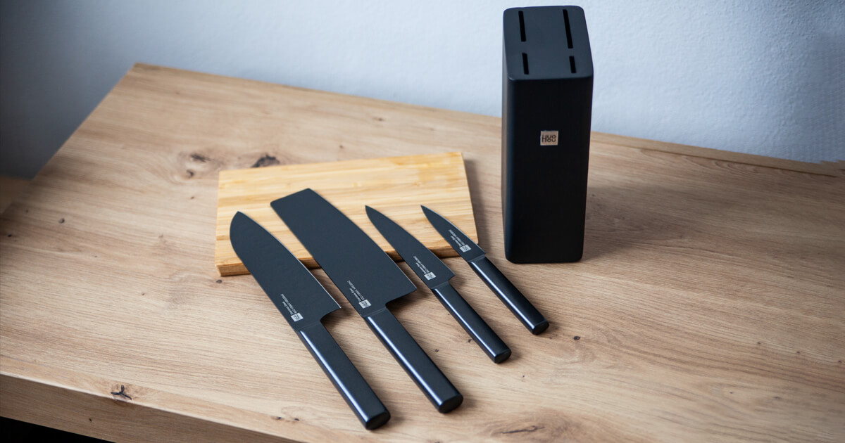 ست 5 تایی چاقوی آشپزخانه HUOHOU