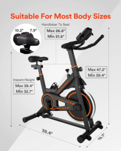 دوچرخه ثابت شیائومی مدل Xiaomi UREVO E1 Indoor Exercise Bike