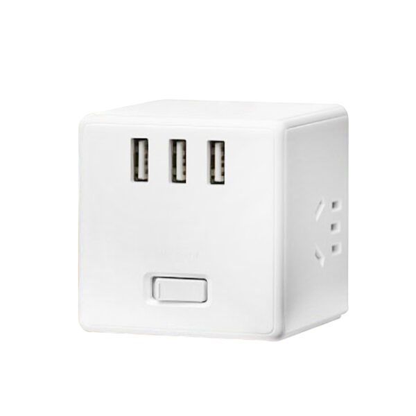 Xiaomi Mijia Cube Converter- xiaomi360 (10) آداپتور تبدیل برق شیائومی Mijia Rubik Cube