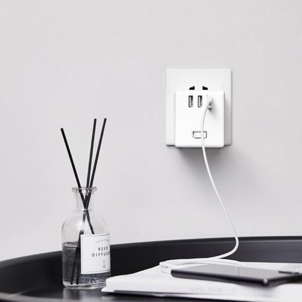 Xiaomi Mijia Cube Converter- xiaomi360 (8) آداپتور تبدیل برق شیائومی Mijia Rubik Cube