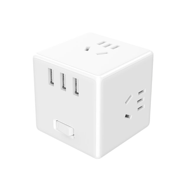 Xiaomi Mijia Cube Converter- xiaomi360 (9) آداپتور تبدیل برق شیائومی Mijia Rubik Cube