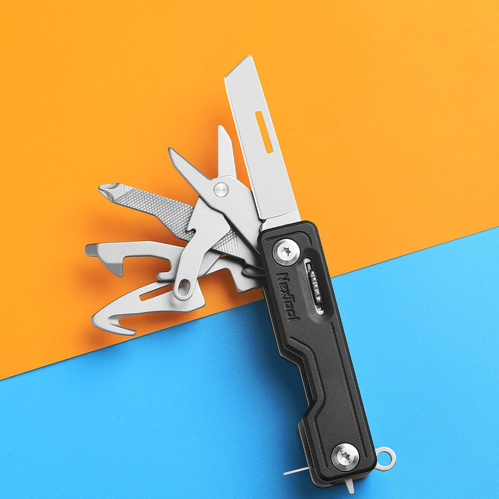 Nextool 10 in 1 Multifunction Knife – xiaomi360 (3) چاقوی چند منظوره شیائومی Nextool