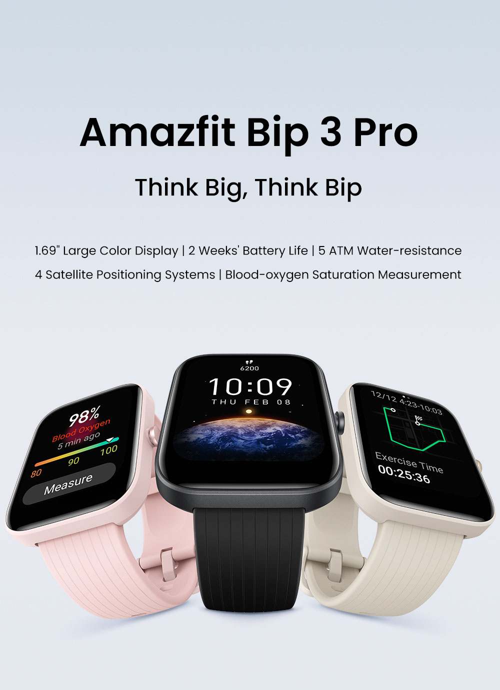 ساعت هوشمند Amazfit Bip 3 Pro