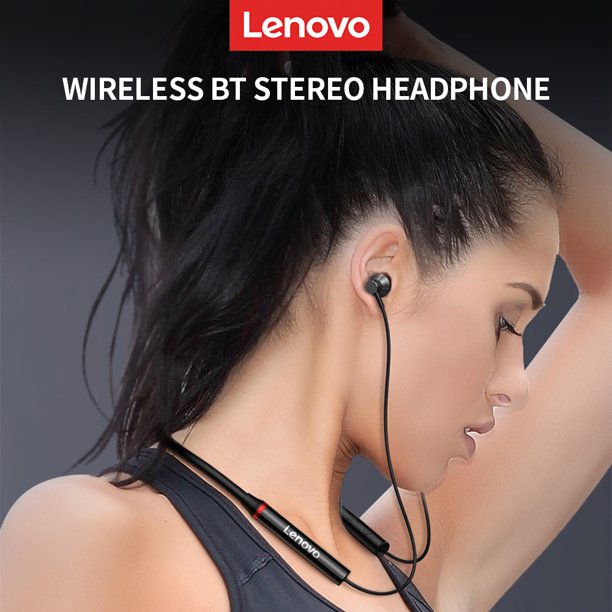 Lenovo HE05X Magnetic Wireless Bluetooth Neckband
