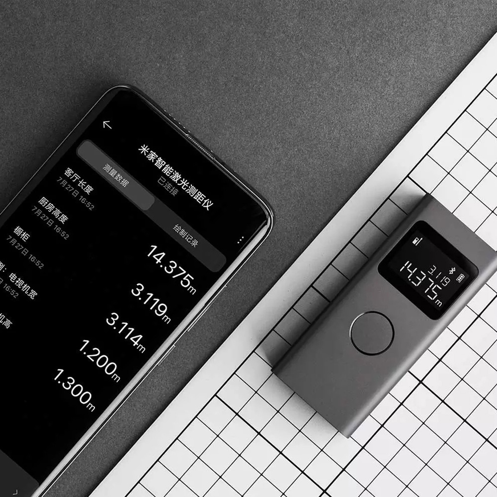 Xiaomi Mijia Smart Laser Rangefinder – xiaomi360 (5) فاصله سنج هوشمند لیزری شیائومی Mijia