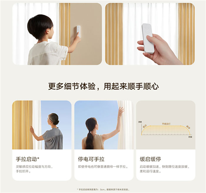 شیائومی Mijia Smart Curtain 1S and Socket 3