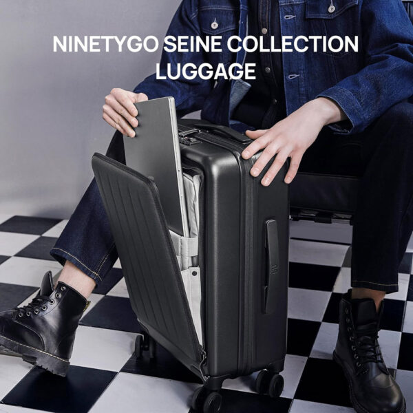 چمدان شیائومی مدل 90GO Front-Opening Business Suitcase