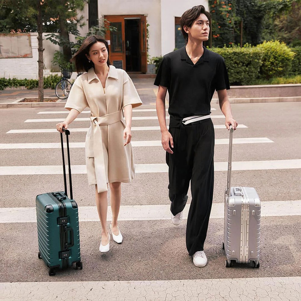 Xiaomi UREVO Doric Frame Suitcase 20inch Black – xiaomi360 (6) چمدان شیائومی UREVO 20inch