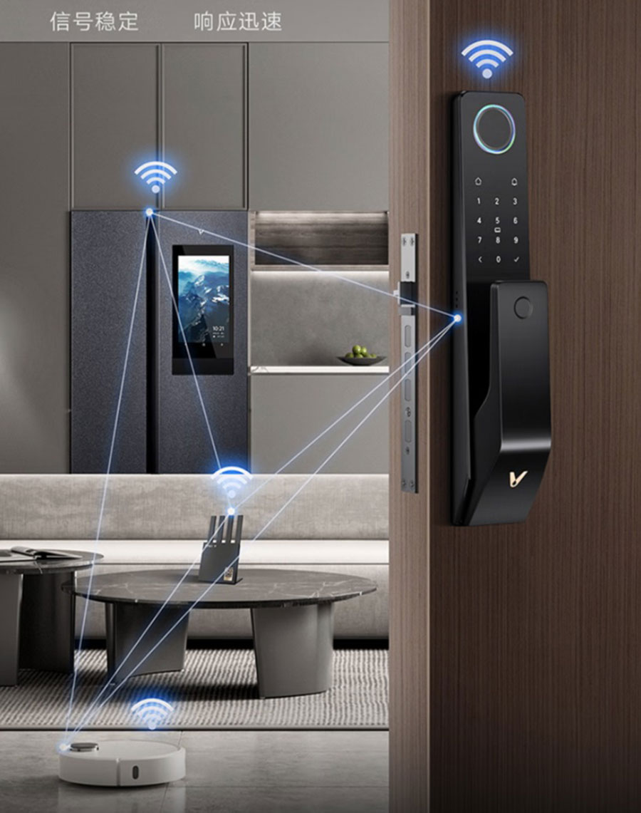 قفل تمام اتوماتیک جدید Viomi AI Smart Door Lock Super 2E