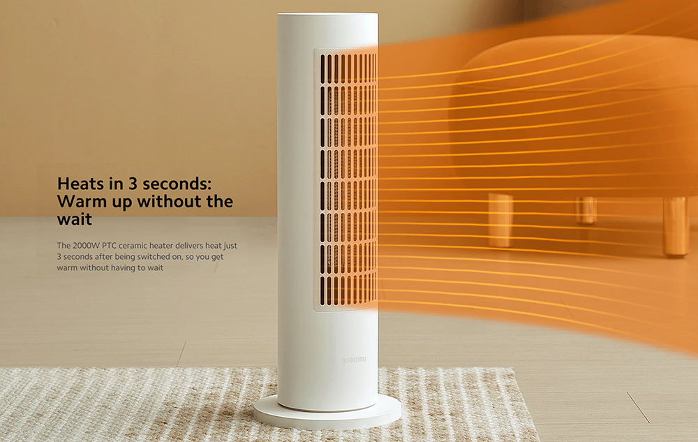 هیتر بخاری برقی هوشمند شیائومی Smart Tower Heater Lite