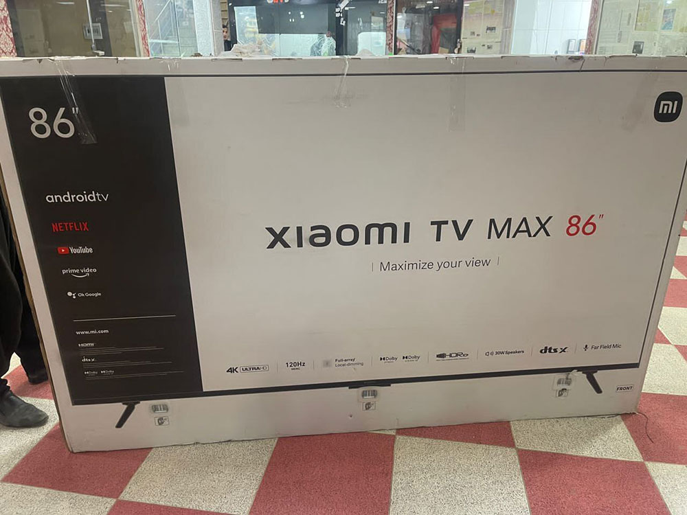 تلویزیون هوشمند 86 اینچ شیائومی مکس L86M7-ESME