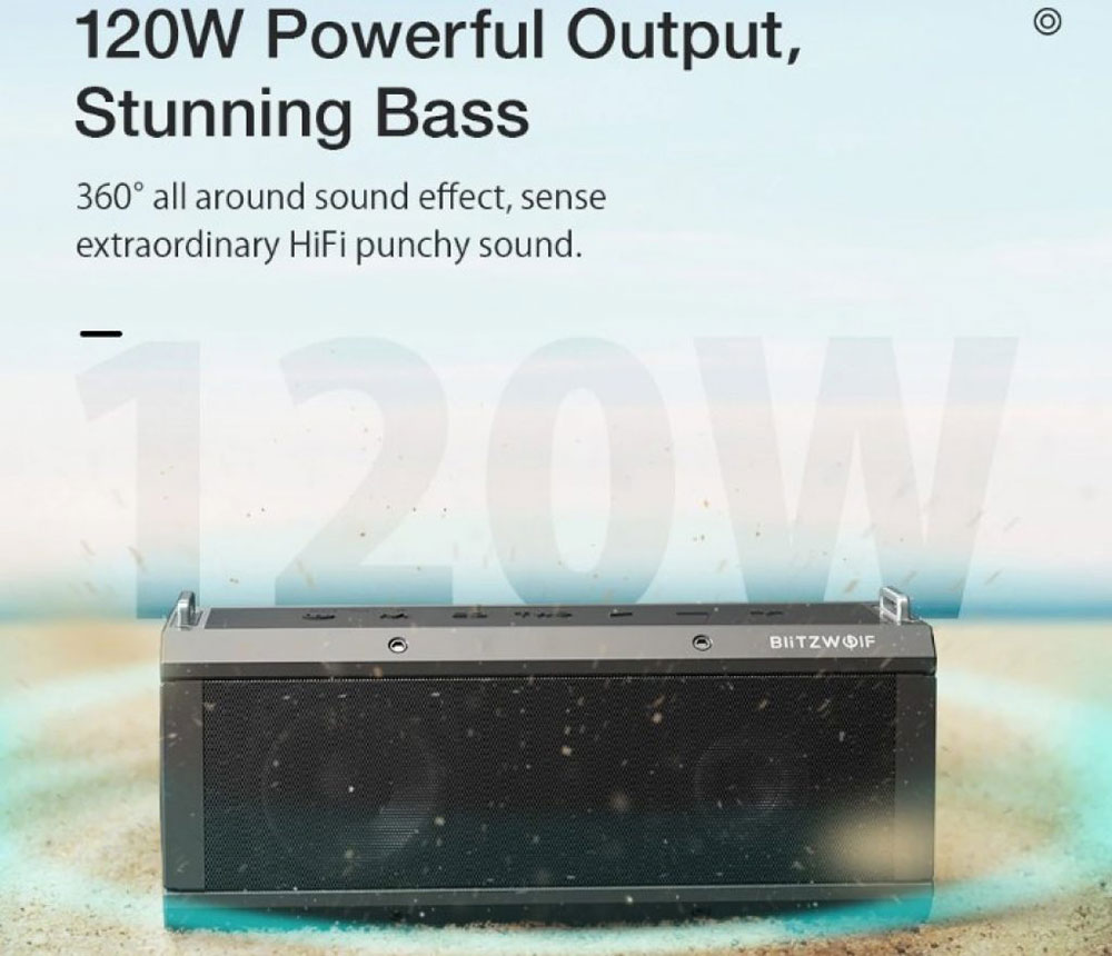 اسپیکر BW-WA3 Pro Blitzwolf شیائومی 120 واتی