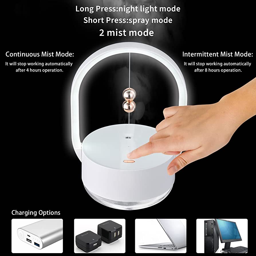 Magnetic Night Light Humidifier
