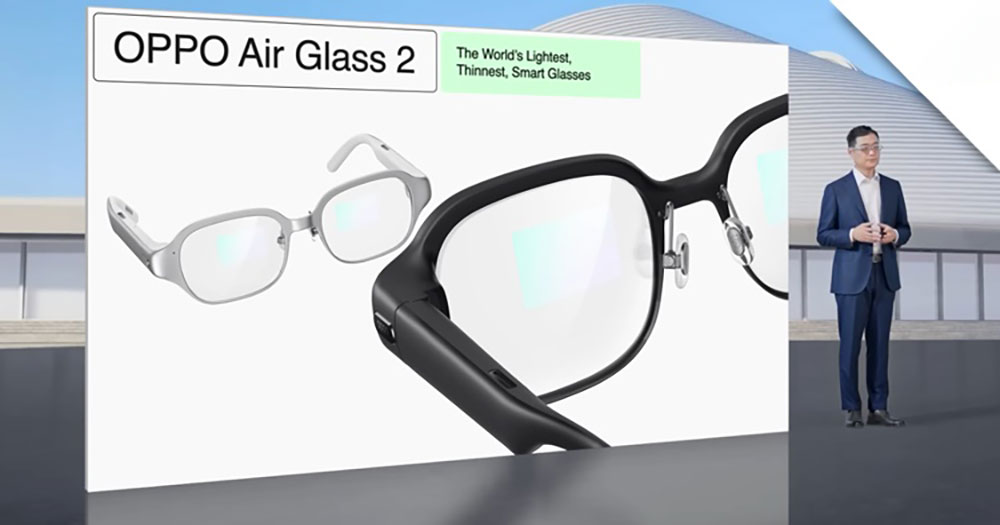 عینک هوشمند و سبک جدید OPPO Air Glass 2