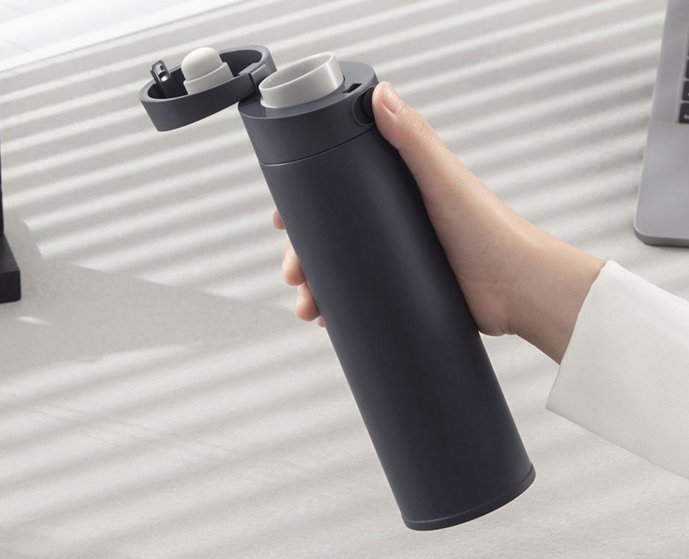 شیائومی از فلاسک MIJIA Thermos Cup Flip-top نسخه 2