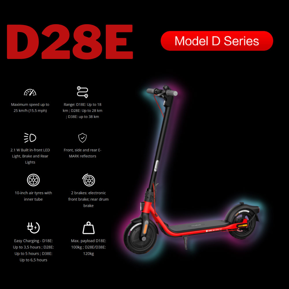 اسکوتر برقی شیائومی D28E