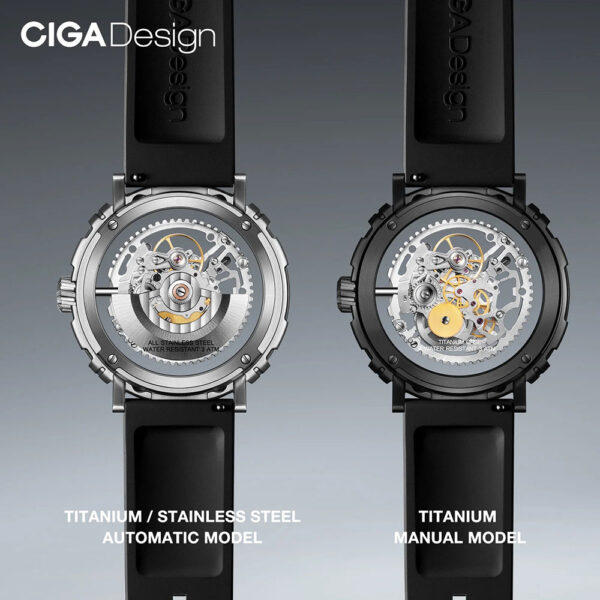 ساعت مکانیکی شیائومی CIGA M Series Magician Magic Silver