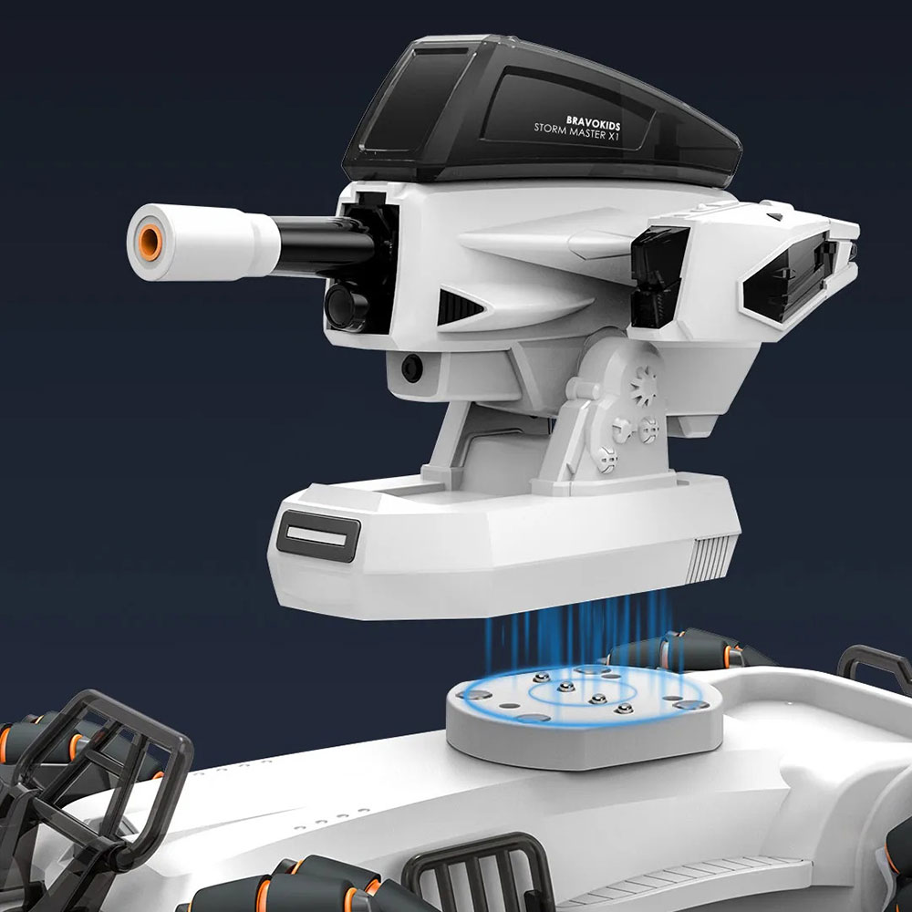 Xiaomi BravoKids Storm Master X1 – xiaomi360 (5) ماشین کنترلی همراه با تفنگ شیائومی BravoKids X1
