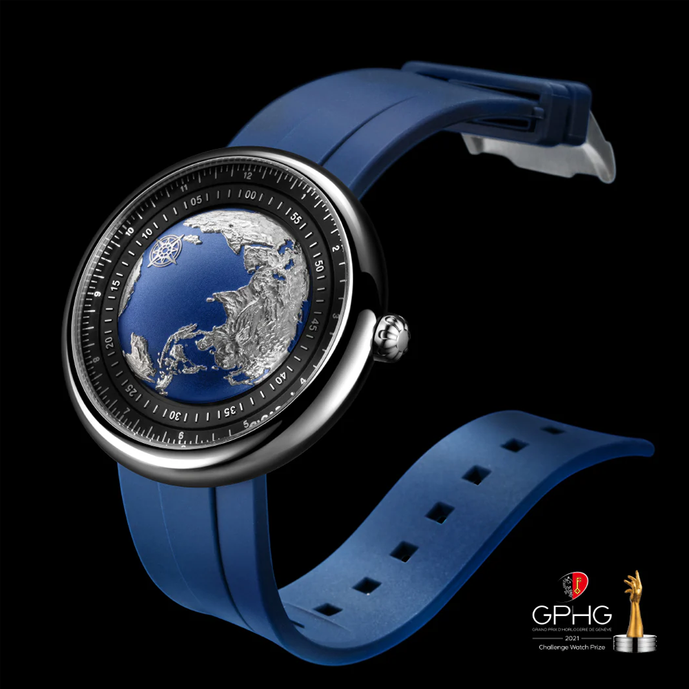 ciga-blue-planet-9 ساعت مکانیکی شیائومی CIGA U Blue Planet