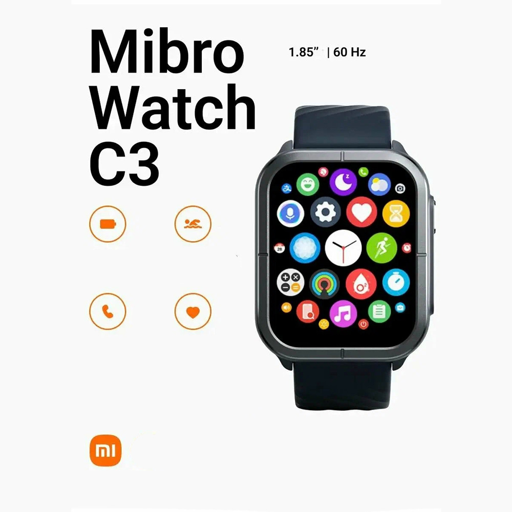 Xiaomi Mibro C3 – xiaomi360 (2) ساعت هوشمند شیائومی Mibro C3