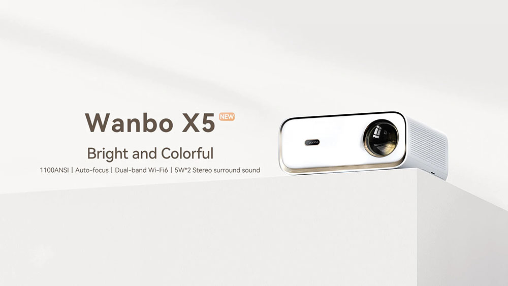 ویدئو پروژکتور قابل حمل شیائومی Wanbo X5