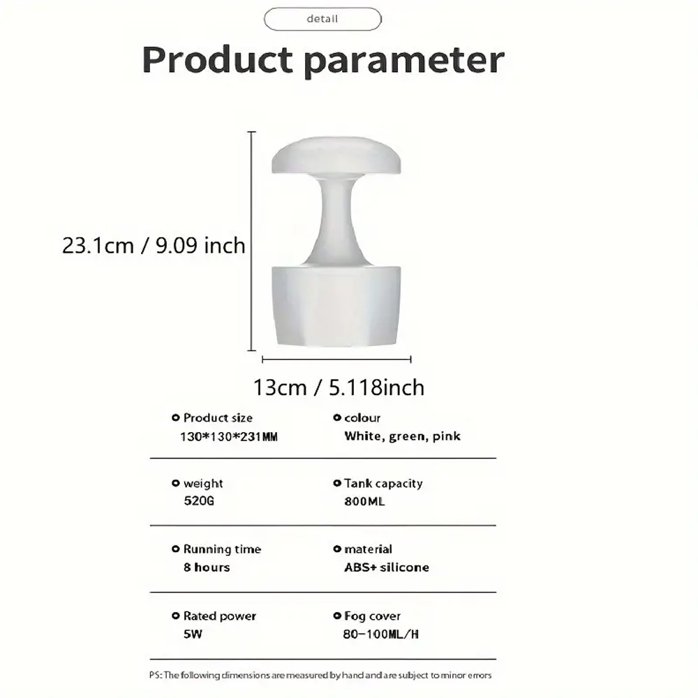 دستگاه بخور و رطوبت ساز ضد جاذبه رومیزی شیائومی مدل Anti-gravity humidifier