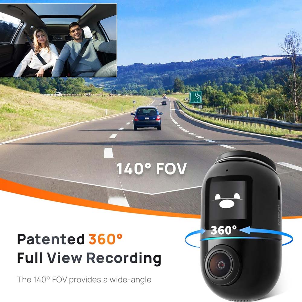 دوربین-خودرو-شیائومی-مدل-70mai-Dash-Cam-Omni-X200-128GB دوربین خودرو شیائومی مدل 70mai Dash Cam Omni X200 128GB