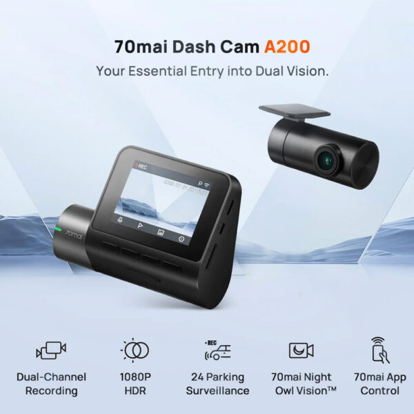 دوربین خودرو مدل 70mai Dash Cam A200