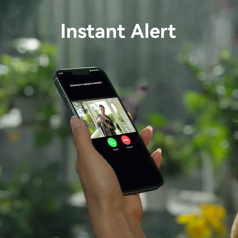 زنگ درب تصویری IMILAB Smart Wireless Video Doorbell