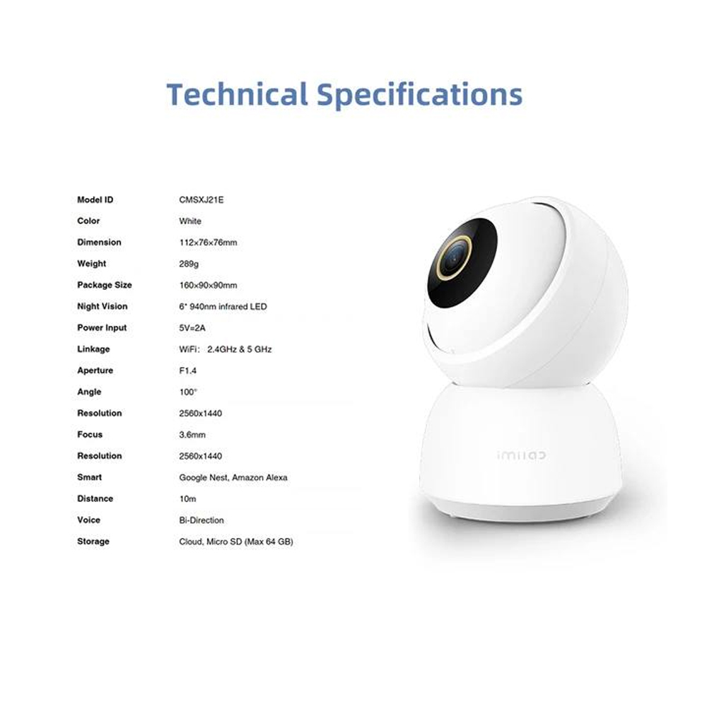 معرفی-دوربین-نظارتی-هوشمند-ایملب-مدل-IMILAB-C30-Security-Camera معرفی دوربین نظارتی هوشمند ایملب مدل IMILAB C30 Security Camera