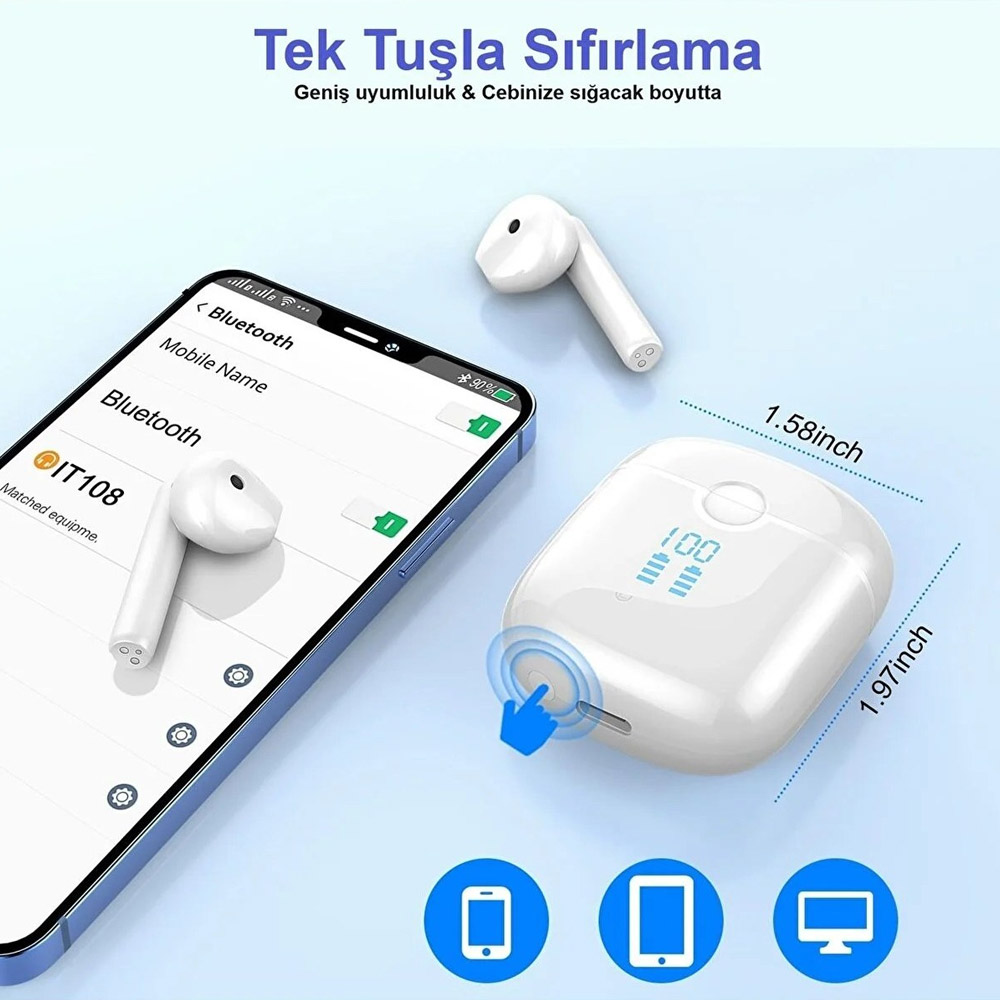 هدفون بی سیم شیائومی مدل Xiaomi Heyplus S1 True Wireless Earphone Bluetooth